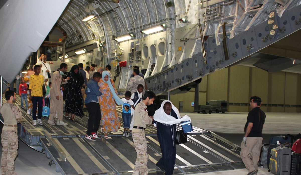 168 Sudanese Holding Qatari Residency Evacuated from Sudan